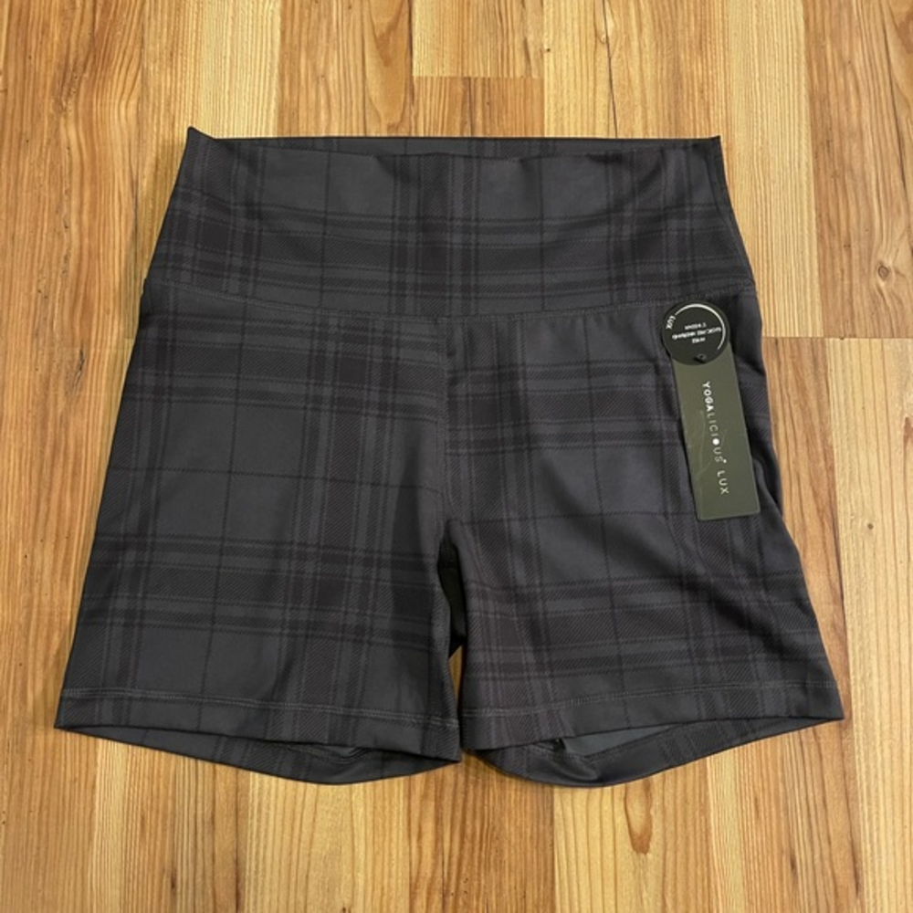 Yogalicious Lux NWT Women’s Biker Shorts High Rise 5” inseam‎